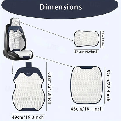 Car Seat Cover Universal Comfortable Compatible with Airbags