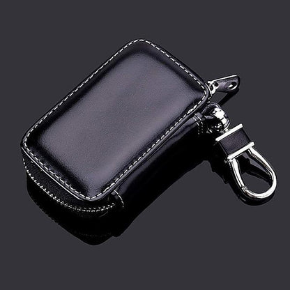 Car Leather Key Holder Case Key Chain Wallet Pouch Bag Case Holder