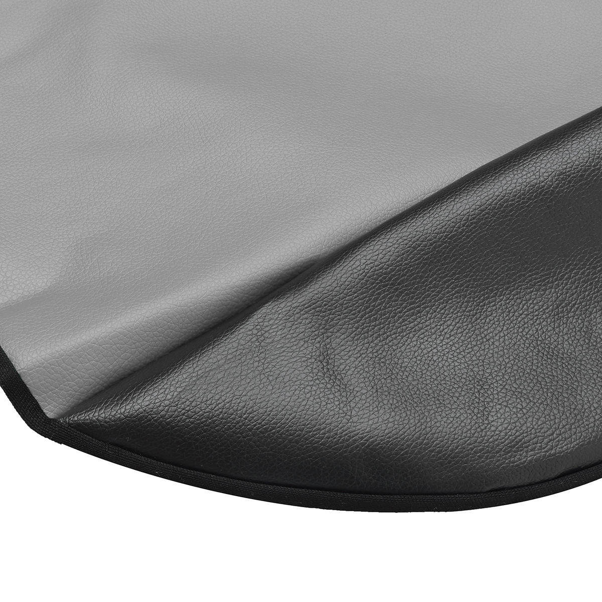 PU Leather Car Seat Cushion Detachable Cover Front Bucket Full Set Chair 4Pcs/Set