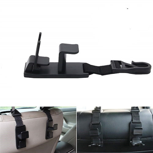 Wallet Hook Headrest for Car Seat Storage Bag