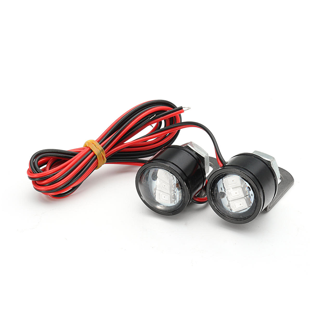 Motorcycle LED Constant Mirror Mount Eagle Eye Lamp Light