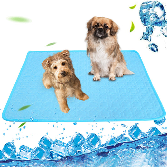Car Pet Dog Mat Portable Puppy Washable Cool Summer Cushion