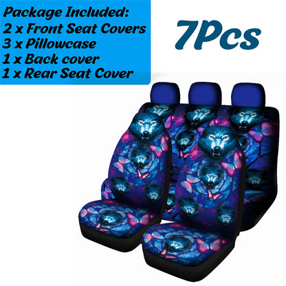 Car Seat Cushion Cover 3D Fashion Front Full Protect