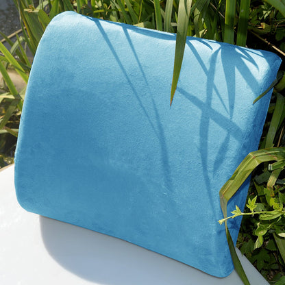 Car Cushion Premium Memory Foam Lumbar Back Support Seat Office Chair