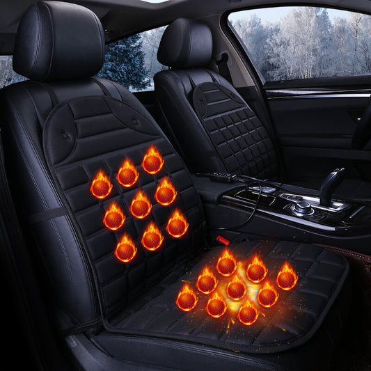 Car Heated Seat Cushion 12V Fireproof Heating Warmer Cover