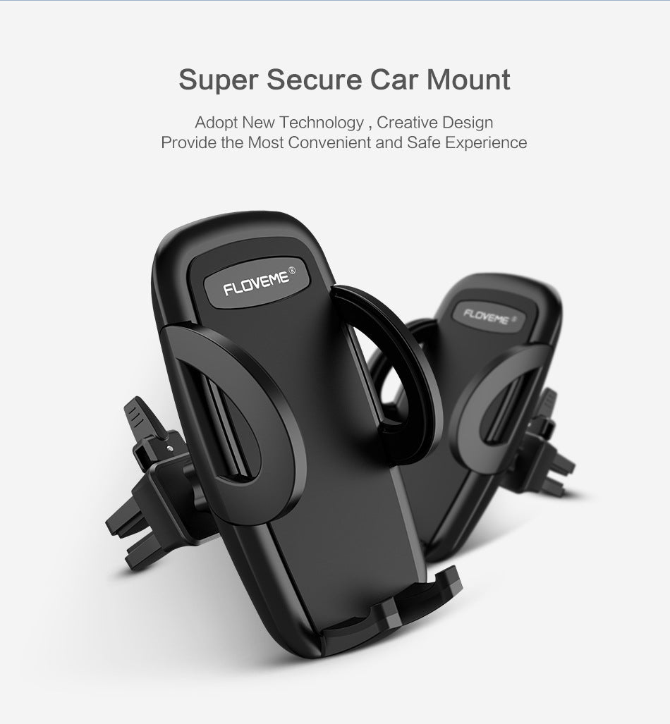 Car Mobile Phone Stand Automatic Retractable Utility Holder