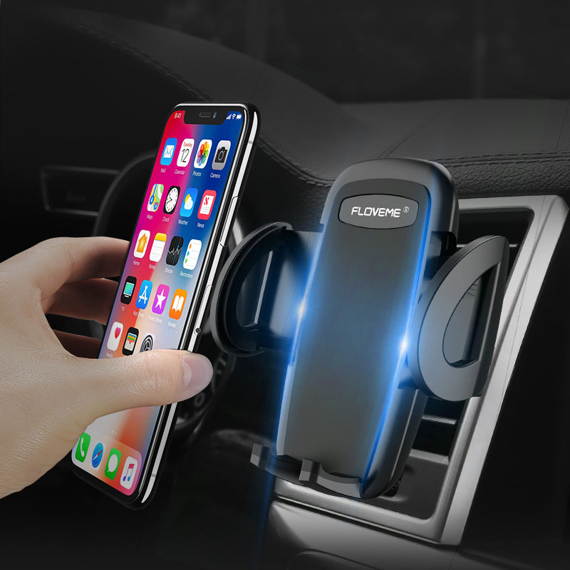 Car Mobile Phone Stand Automatic Retractable Utility Holder