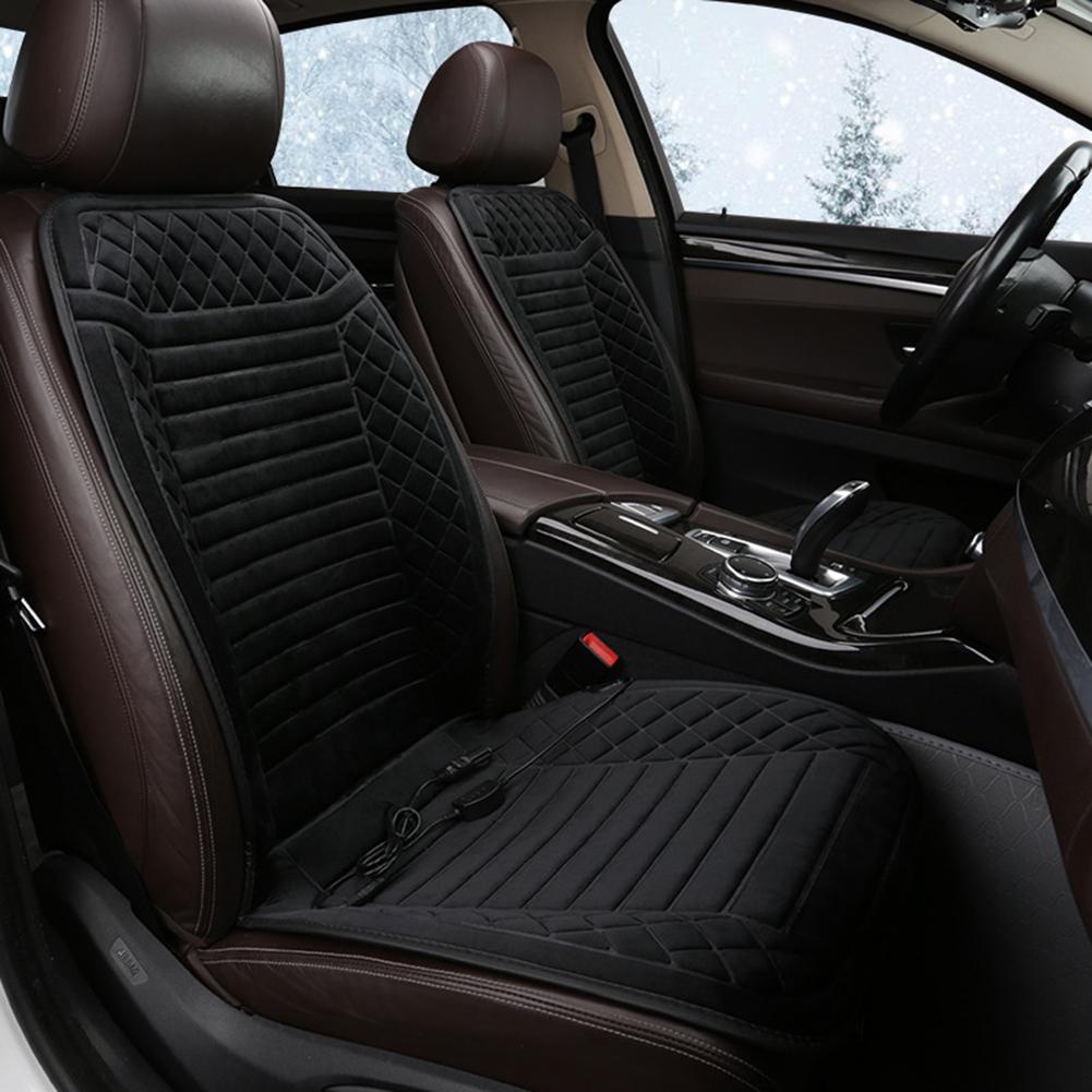 Car Heated Seat Cushion  Protective Cover Heating Pad 12V