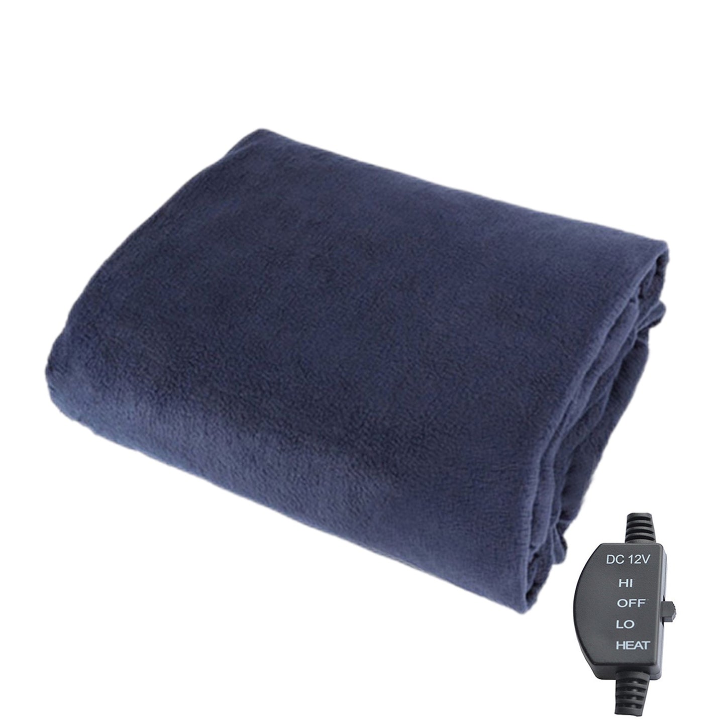 Electric Throw Cold Weather Fleece Cozy Heated Blanket Warming Cushion