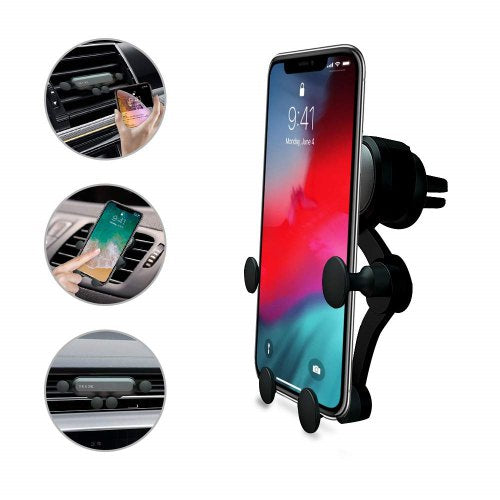 Car Air Vent Linkage Shock Mount Holder For iPhone