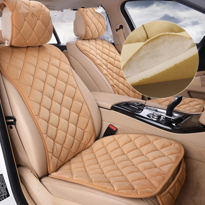Car Seat Universal Breathable Soft  Plush Pads Chair Full Mats