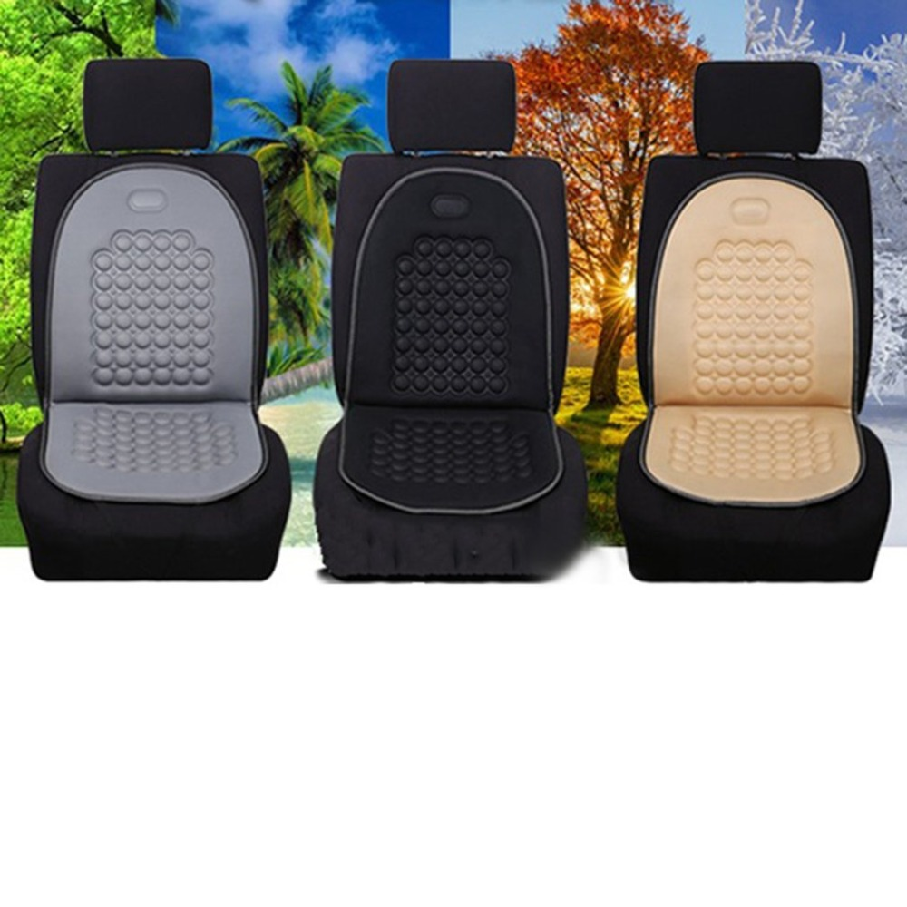 Car Seat Cushions Black Massage Therapy Lumbar Cushion