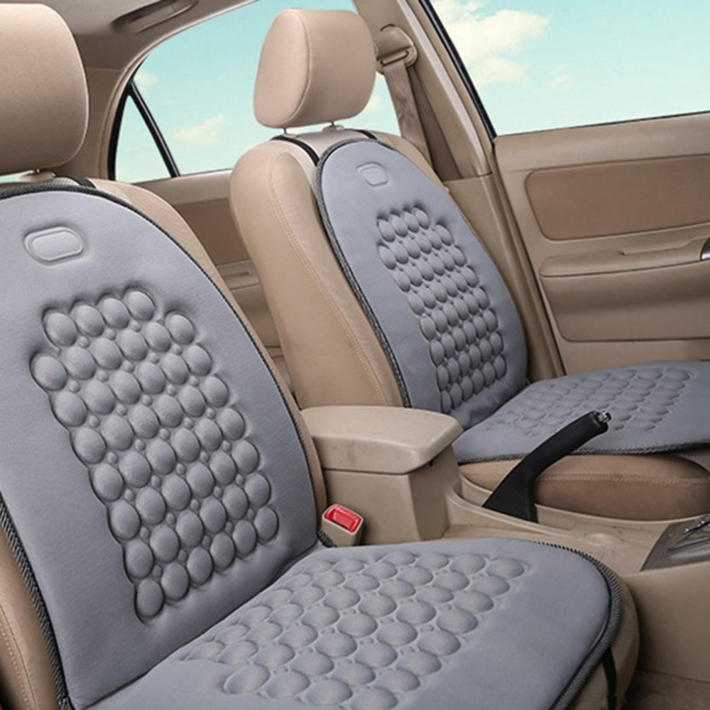Car Seat Cushions Black Massage Therapy Lumbar Cushion