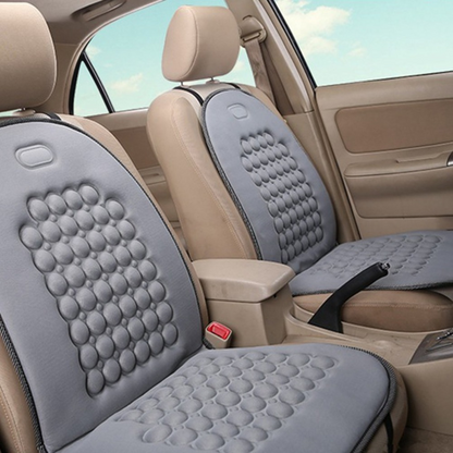 Car Seat Cushions Black Massage Therapy Lumbar Cushion