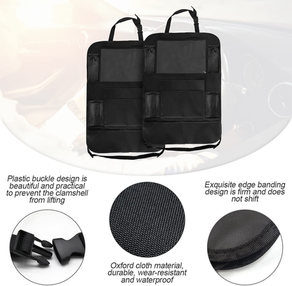 Car Seat Back Waterproof Organizers 9 Storage Pockets