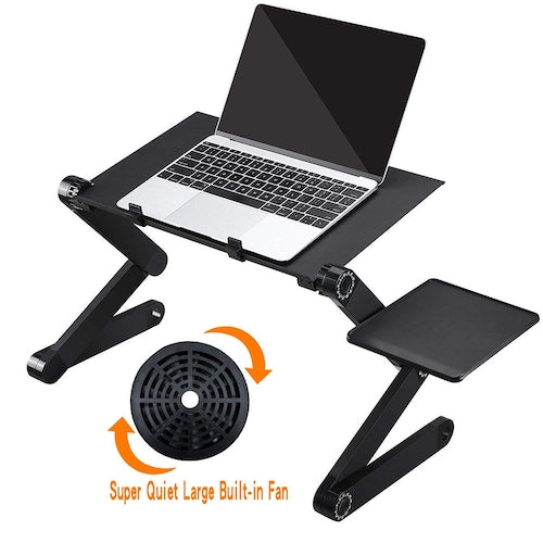 Laptop Desk with Adjustable Folding Ergonomic Design