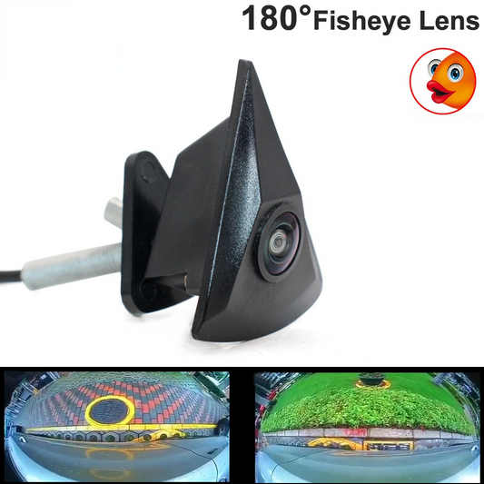 Fisheye Car Emblem  Badge HD Front View Camera