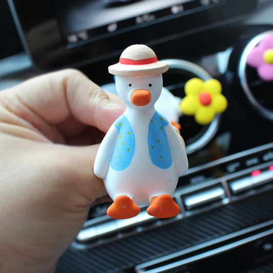 Car Fragrance Explosion Models Refueling Duck Cute Creative Air Outlet Perfume Diffuser