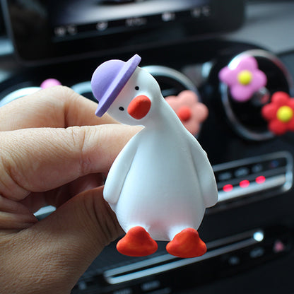Car Fragrance Explosion Models Refueling Duck Cute Creative Air Outlet Perfume Diffuser