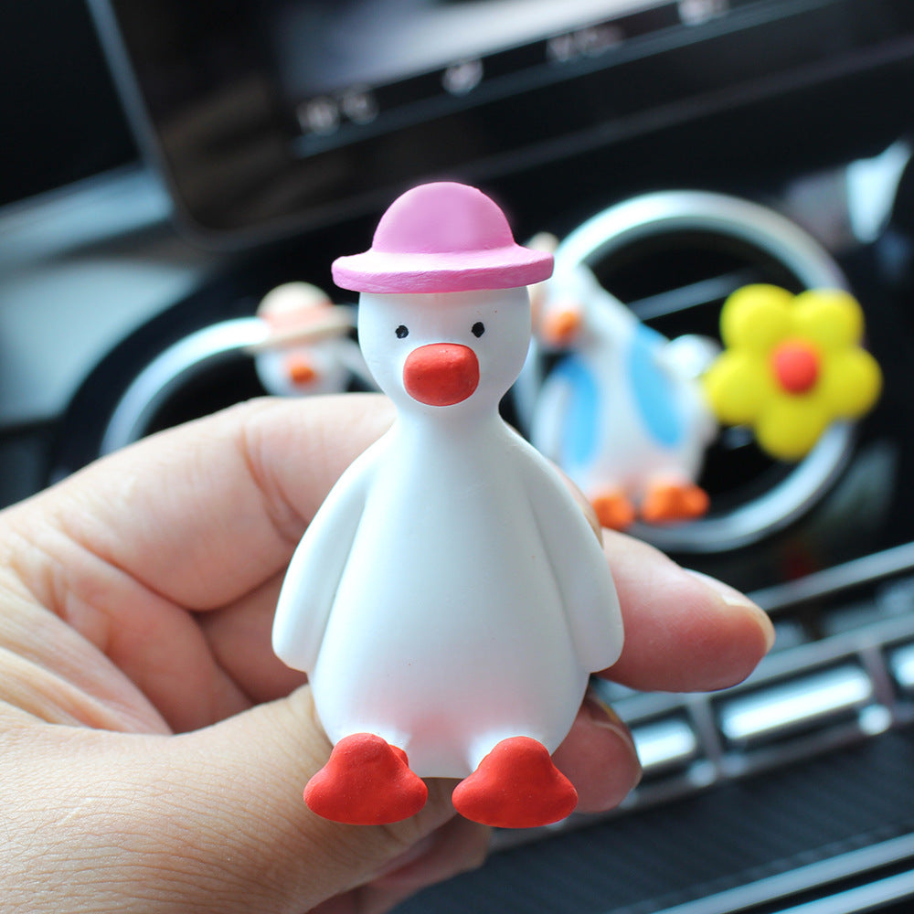 Car Fragrance Explosion Models Refueling Duck Cute Creative Air Outlet Perfume Diffuser