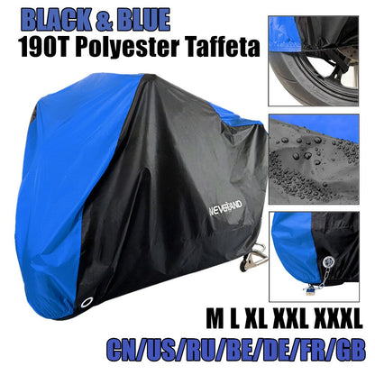 Motorcycle Cover Universal All Season Waterproof Protector