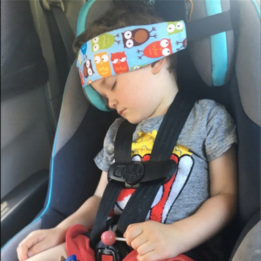 Car Safety Seat Baby Kids Sleep Nap Head Support Rest Fasten Safety Belt