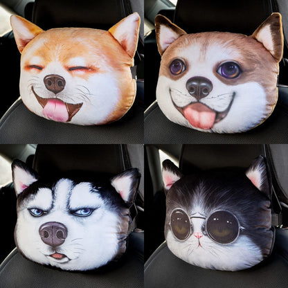 Car Dog Cat Neck Pillow Safety Seat Belt Shoulder Pad Cushion