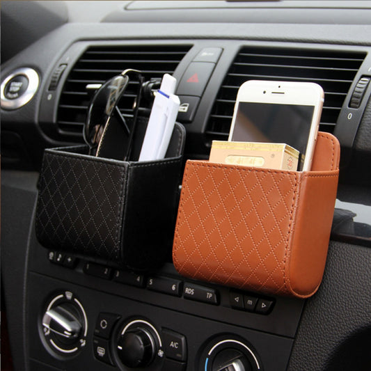 Car Storage Organizer Multifunctional Phone Storage Hanging Bag 2 Packs