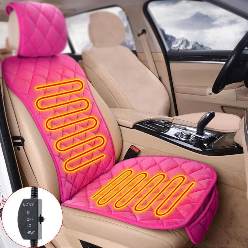 Car Heated Seat Cushion Winter Hot Warmer 12V