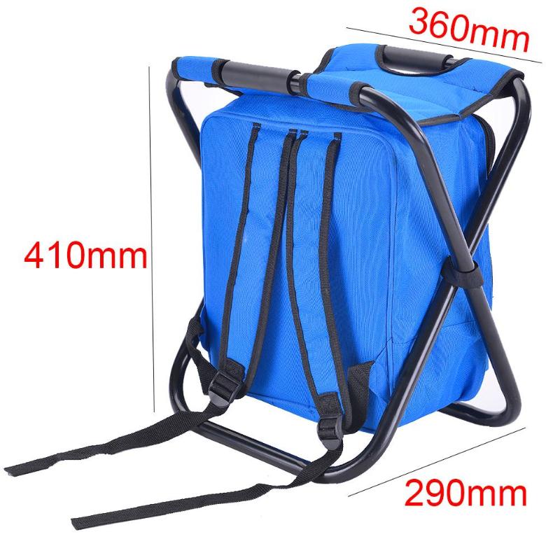 Outdoors Folding Fishing Chair Bag Convenient Seat