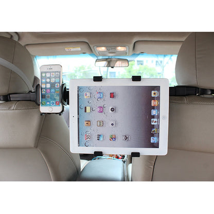 2 in 1 Holding Rack For Ipad Phone Holder Universal Car Back Seat Stand Bracket