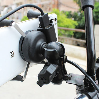 Motorcycle Phone USB Bracket Rechargable Mobile