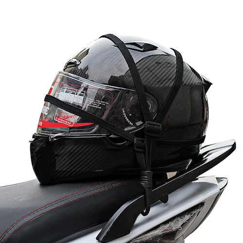 Motorcycle Helmet Luggage Elastic Net Rope Straps