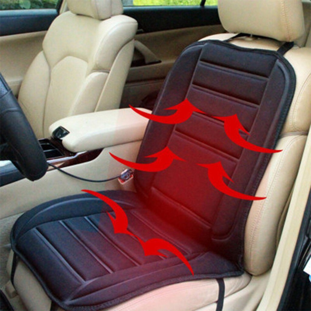 Car Seat Cushion Upgrade Heated Portable Back Massager Function Winter Driving