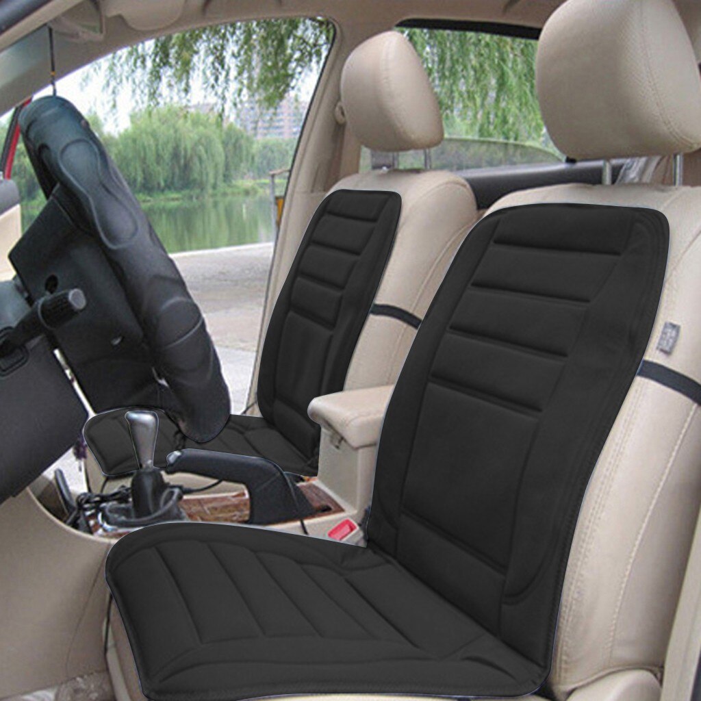 Car Seat Cushion Upgrade Heated Portable Back Massager Function Winter Driving