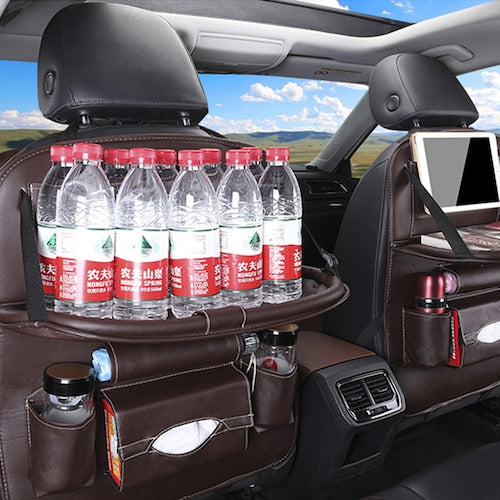Car Seat Storage Bag Food Tray Carriage Bag