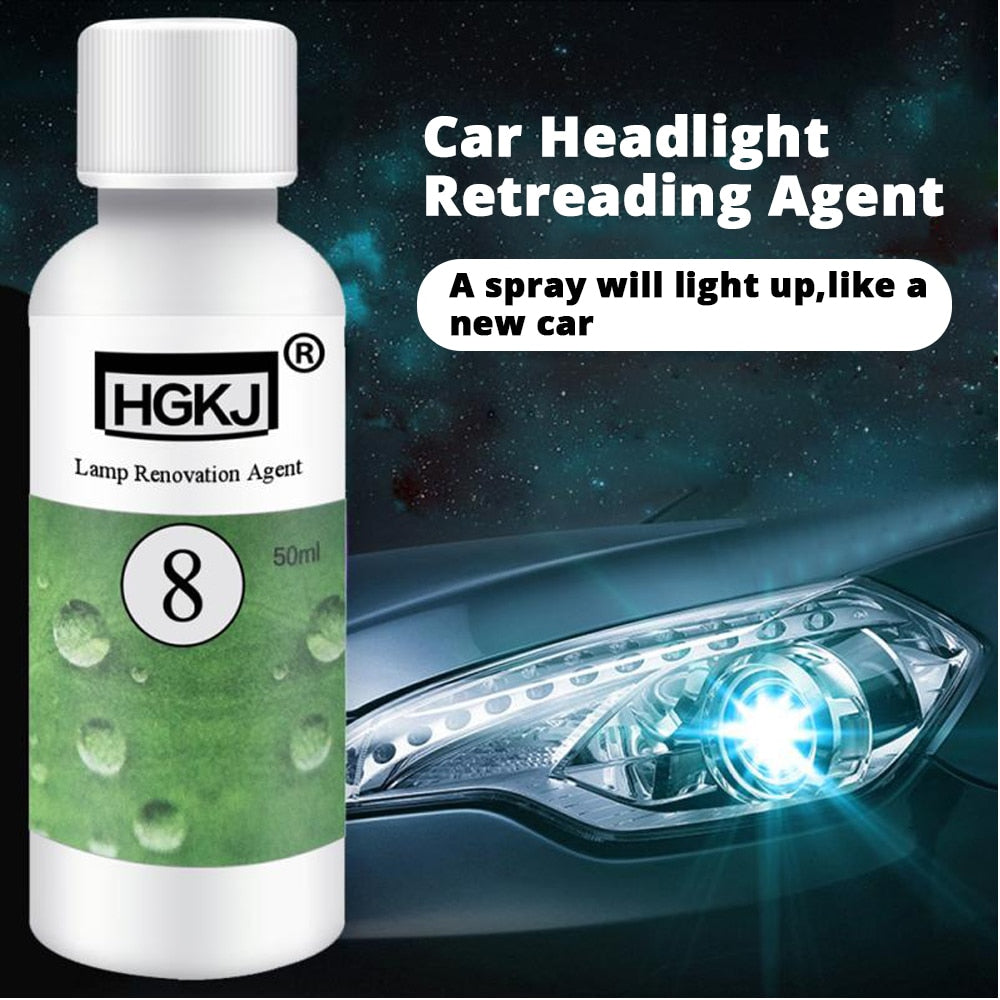 Car Polishing Agent Bright White Repair Lamp Cleaning