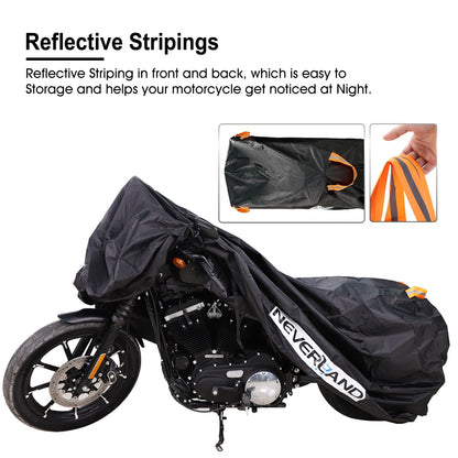 Motorcycle Electric Bicycle Cover Waterproof Rain Coat Dust Suitable For All Motors