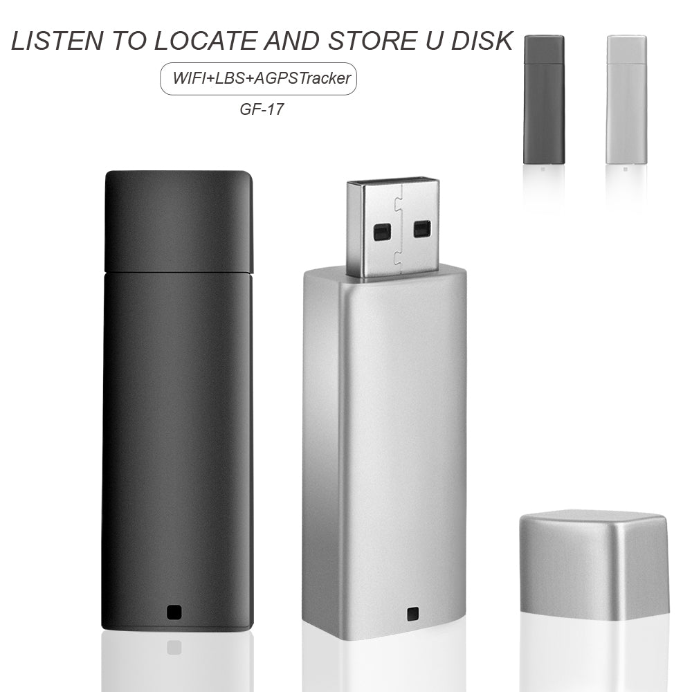 Mini U-disk GPS Anti Tracker Tracking Locator Storage Data Anti-lost Device