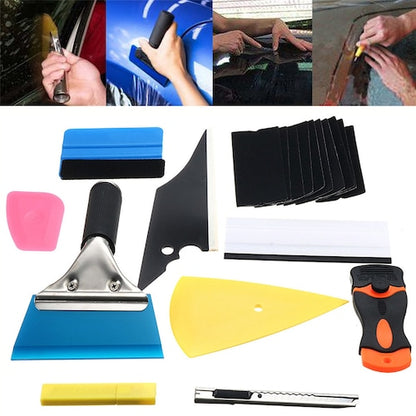 Window Clean Tinted Packaging  Tool Scraper Applicator Kit