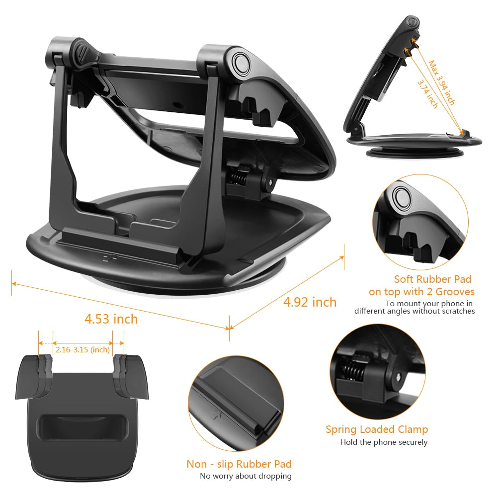Universal Car Cell Dashboard Mounting Phone Holder