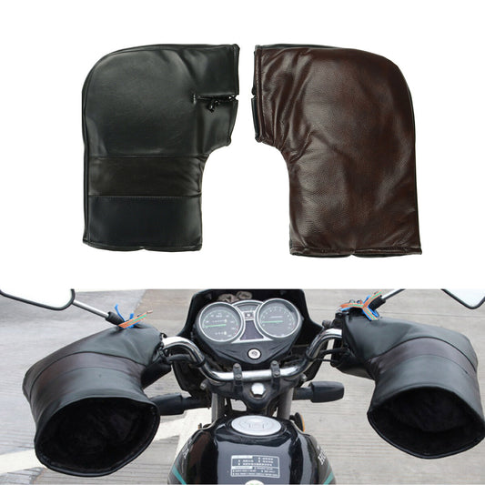 Motorcycle Handlebar Gloves Muffs Warm Winter Thermal