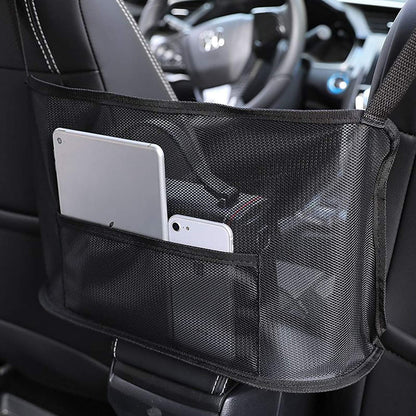 Car Net Pocket Handbag Holder Mesh Backseat Organizer