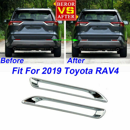 Car Exterior ABS Trim Sticker 2pcs For Toyota RAV4 2019