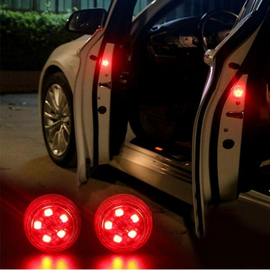 Car Styling LED Door Opening Warning Lights  for Toyota Camry Corolla RAV4 2pcs