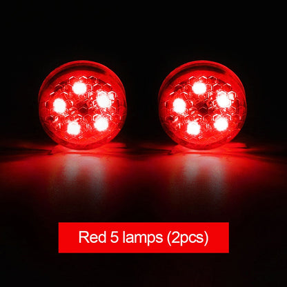 Car Styling LED Door Opening Warning Lights  for Toyota Camry Corolla RAV4 2pcs
