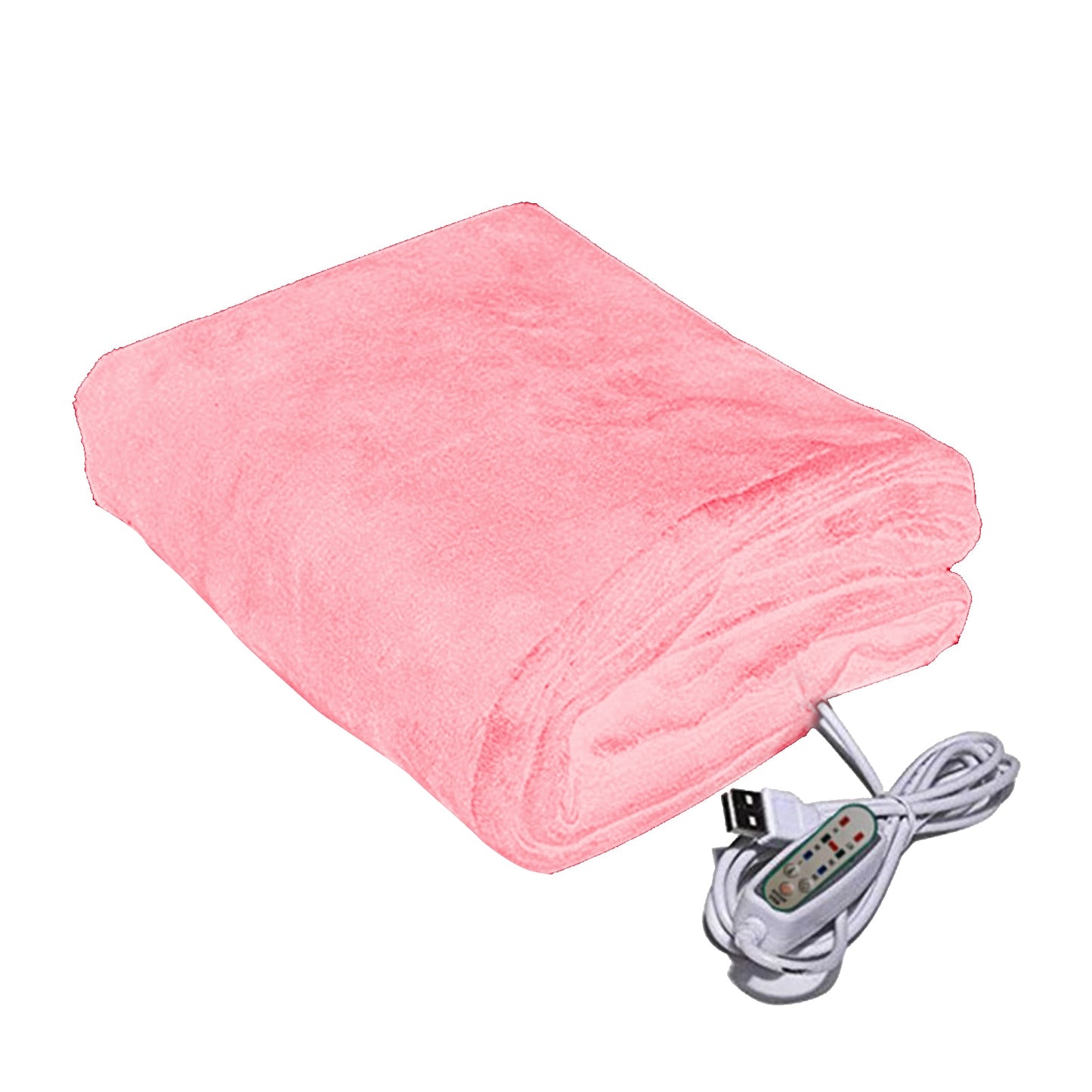 Machine Washable Electric Blanket Thermostat Soft Plush Home Office