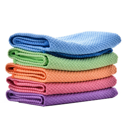 Car Towel Rag Microfiber Cleaning Absorbable Wipes Table Window 11.8*15.7inch