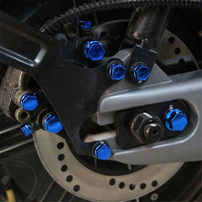 Motorcycle Ornamental Moldings Screw Cap 30 Pcs/set