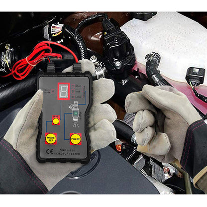 Car Fuel Injector Tester 4 Pulse Modes Handheld Vehicle Tools